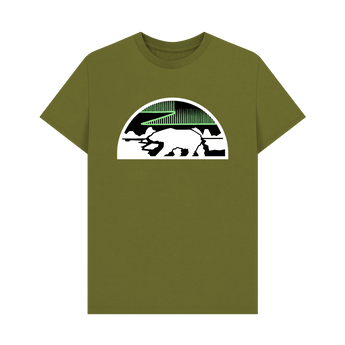 Moss Green 66 Polar Bear T